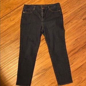 Chico’s so slimming girlfriend jeans